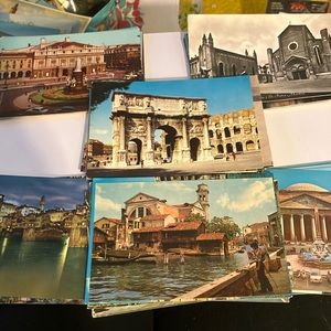 60 Vintage Italy 🇮🇹 Postcards